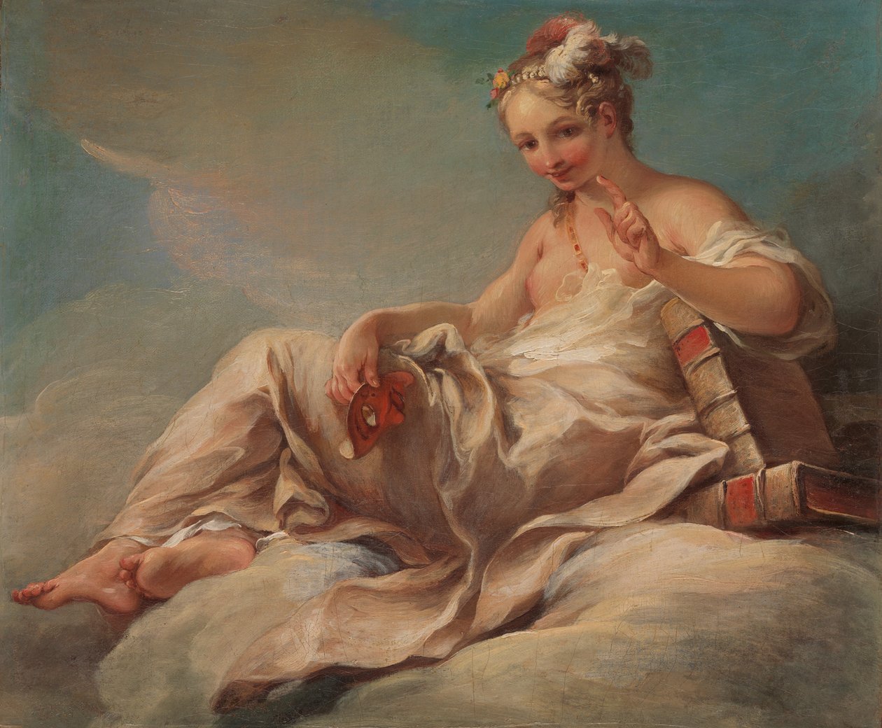 Comedy, ca. 1736 by Pierre Charles Tremolieres