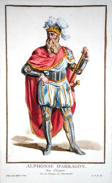Alfonso V King of Aragon and Sicily, from 