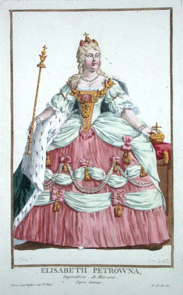 Elizabeth Petrovna (1709-62) Empress of Russia (1741-62) from 