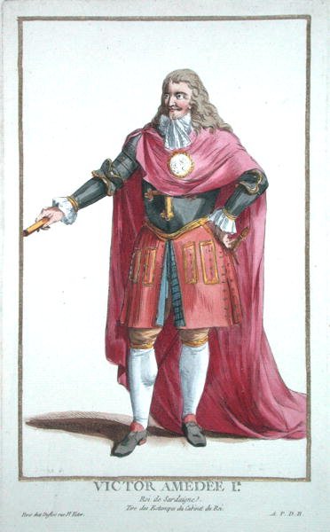 Victor Amadeus II (1666-1732) from 