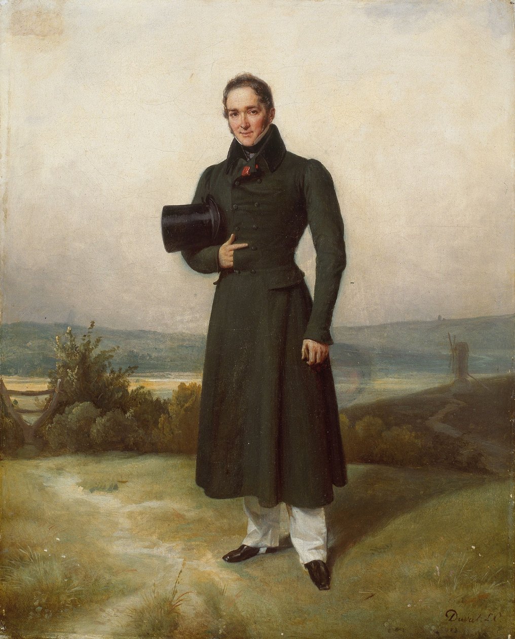 Portrait of a Gentleman by Pierre Duval-Lecamus