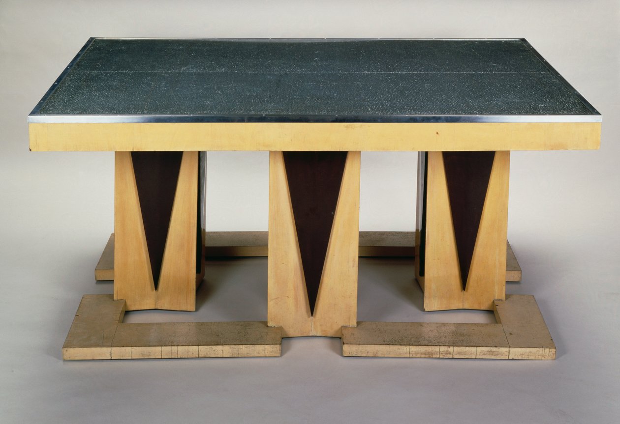 Table, by Pierre-Emile Legrain, Art deco style by Pierre E. Legrain