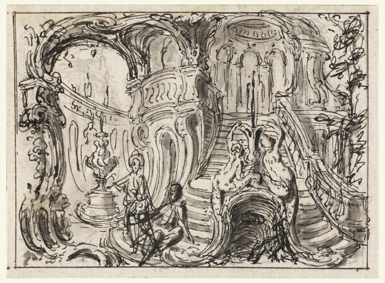 Design for a Patch-Box by Pierre Edme Babel