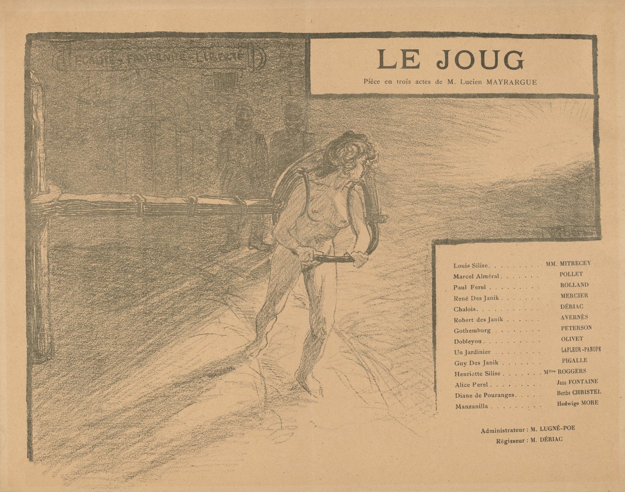 The Yoke by Pierre Eugène Vibert