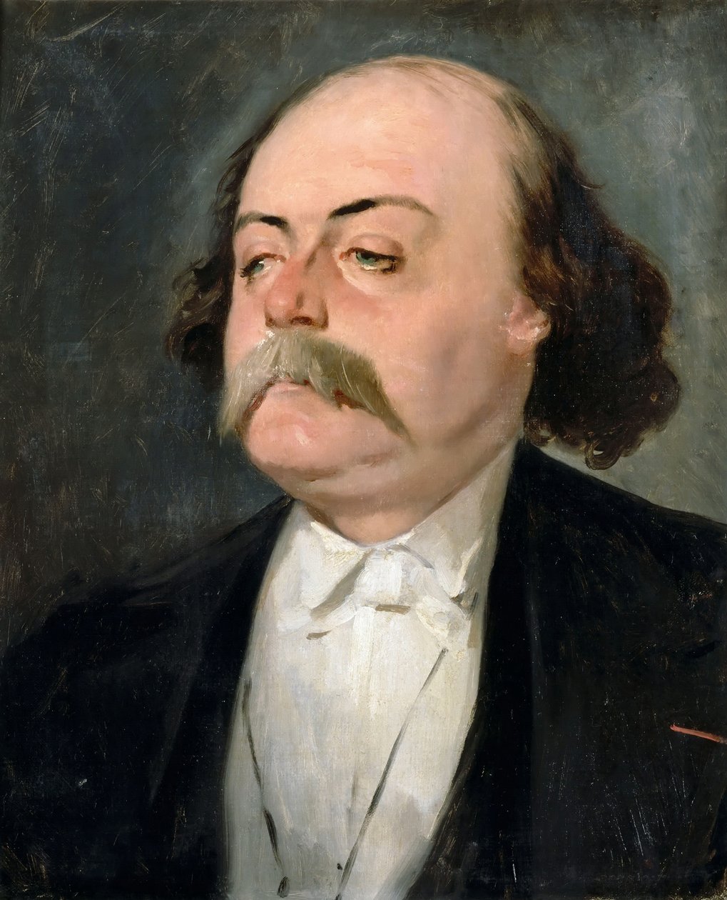 Portrait of Gustave Flaubert by Pierre François Eugène Giraud
