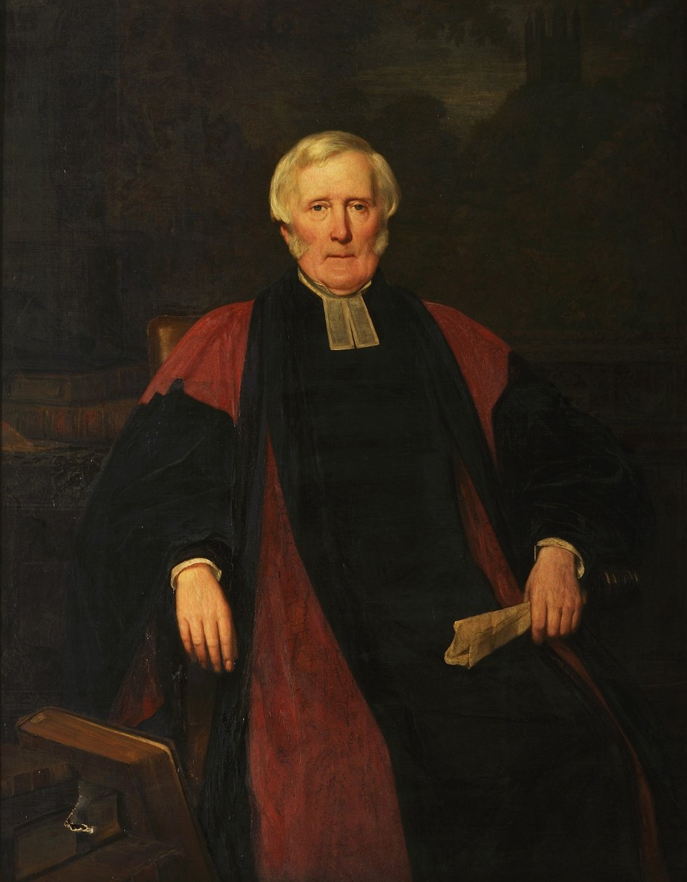 Frederick Bulley, President of Magdalen College by Pierre François Joseph Tonneau