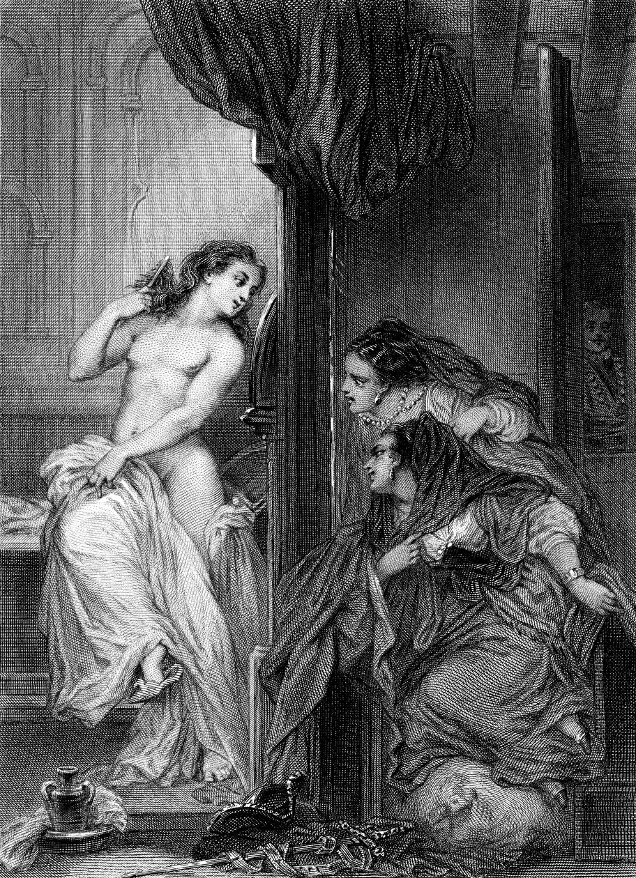 The Tale of Jenni, by Voltaire by Pierre Gustave Eugene (1817 82) Staal