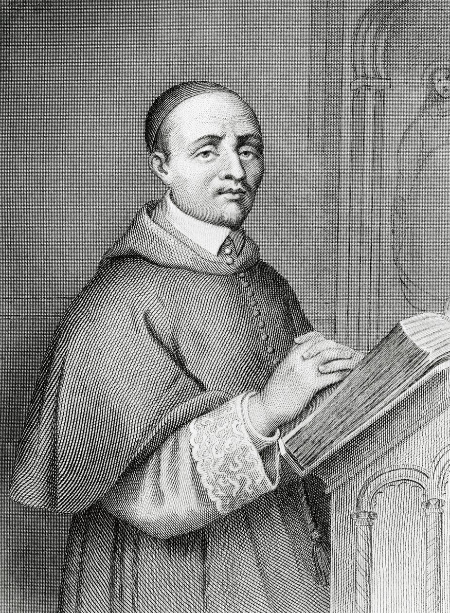 Portrait of Giulio Alberoni, Italian Cardinal and Statesman, Prime Minister of Philip V of Spain, Engraving by Pierre-Gustave-Eugene Staal by Pierre Gustave Eugene (1817-82) Staal