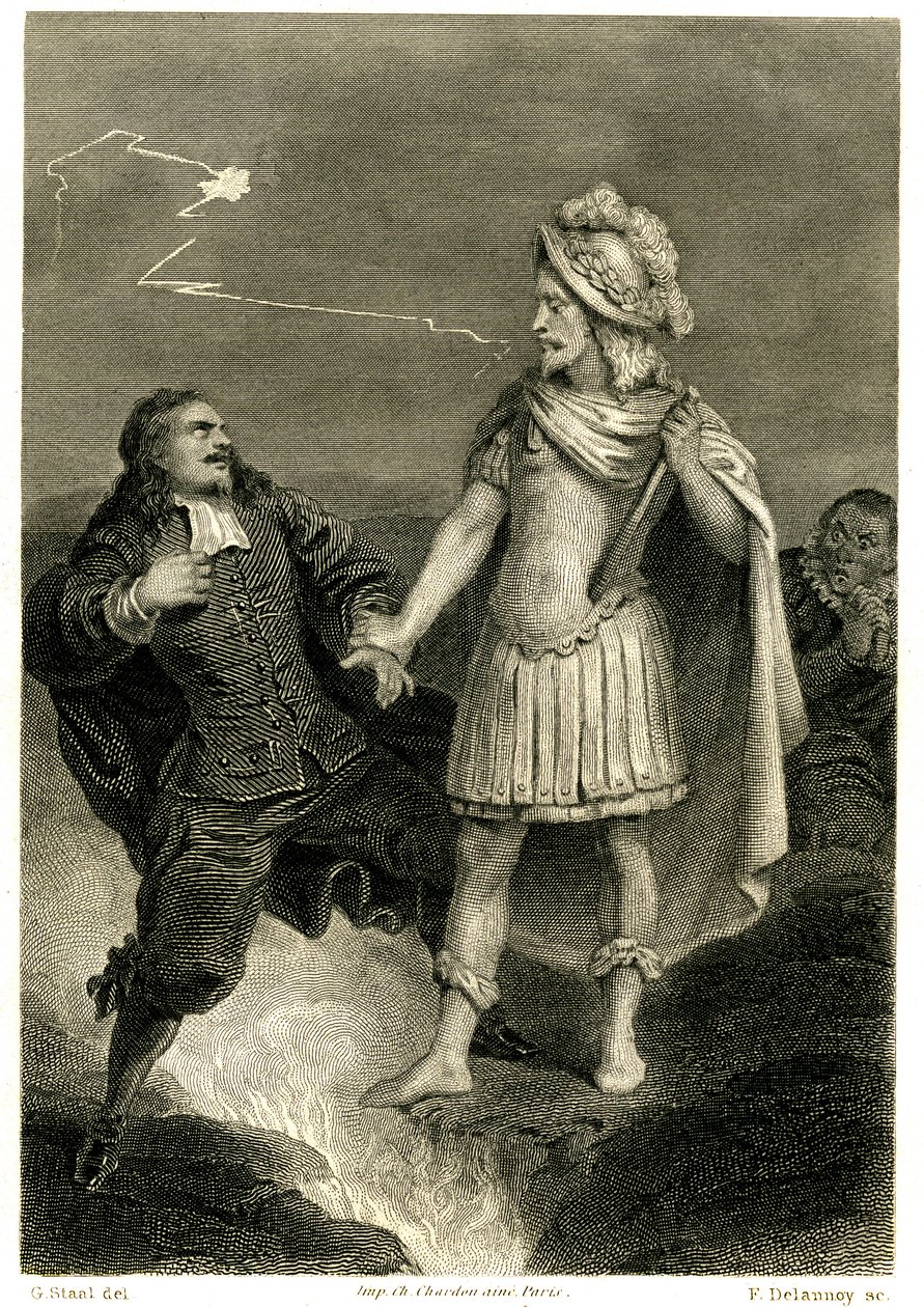 Don Juan, play by Jean Baptiste Poquelin dit Moliere by Pierre Gustave Eugene Staal