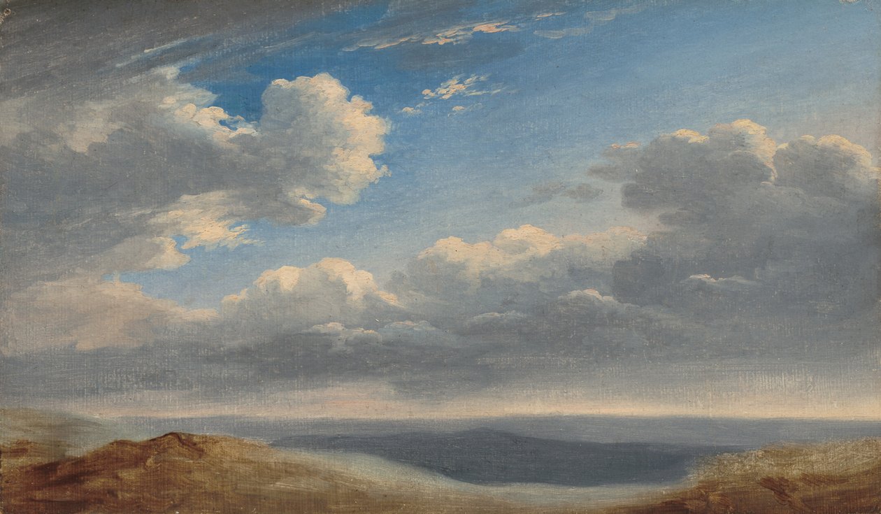 Study of Clouds over the Roman Campagna by Pierre Henri de Valenciennes