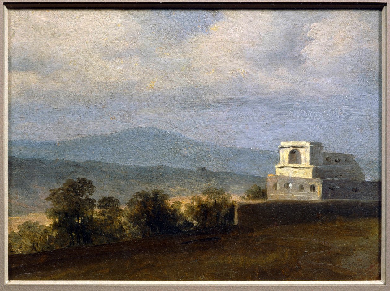 Pavilion on the Grounds of the Villa Borghese by Pierre Henri de Valenciennes