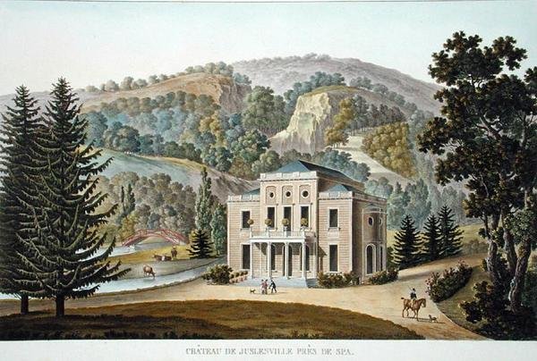 Chateau of Juslenville, near Spa, from 