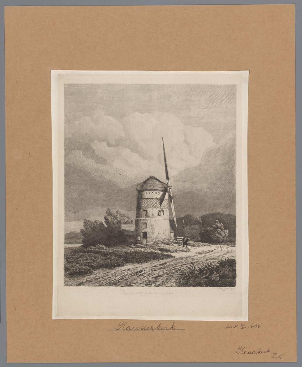 View of the Steenenmolen or Rembrandt