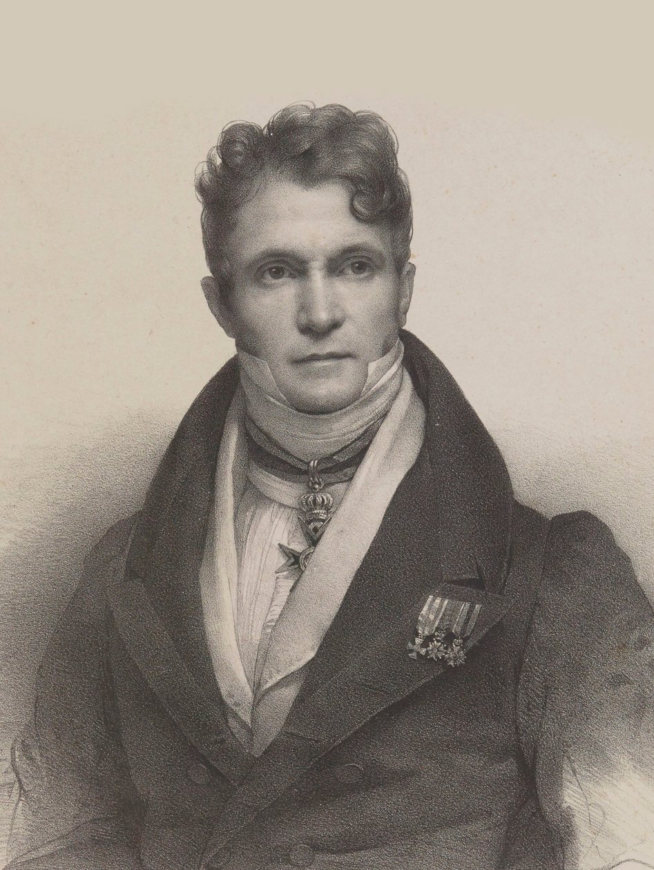 Portrait of the Conductor and Composer Gaspare Spontini by Pierre Louis Henri Grevedon
