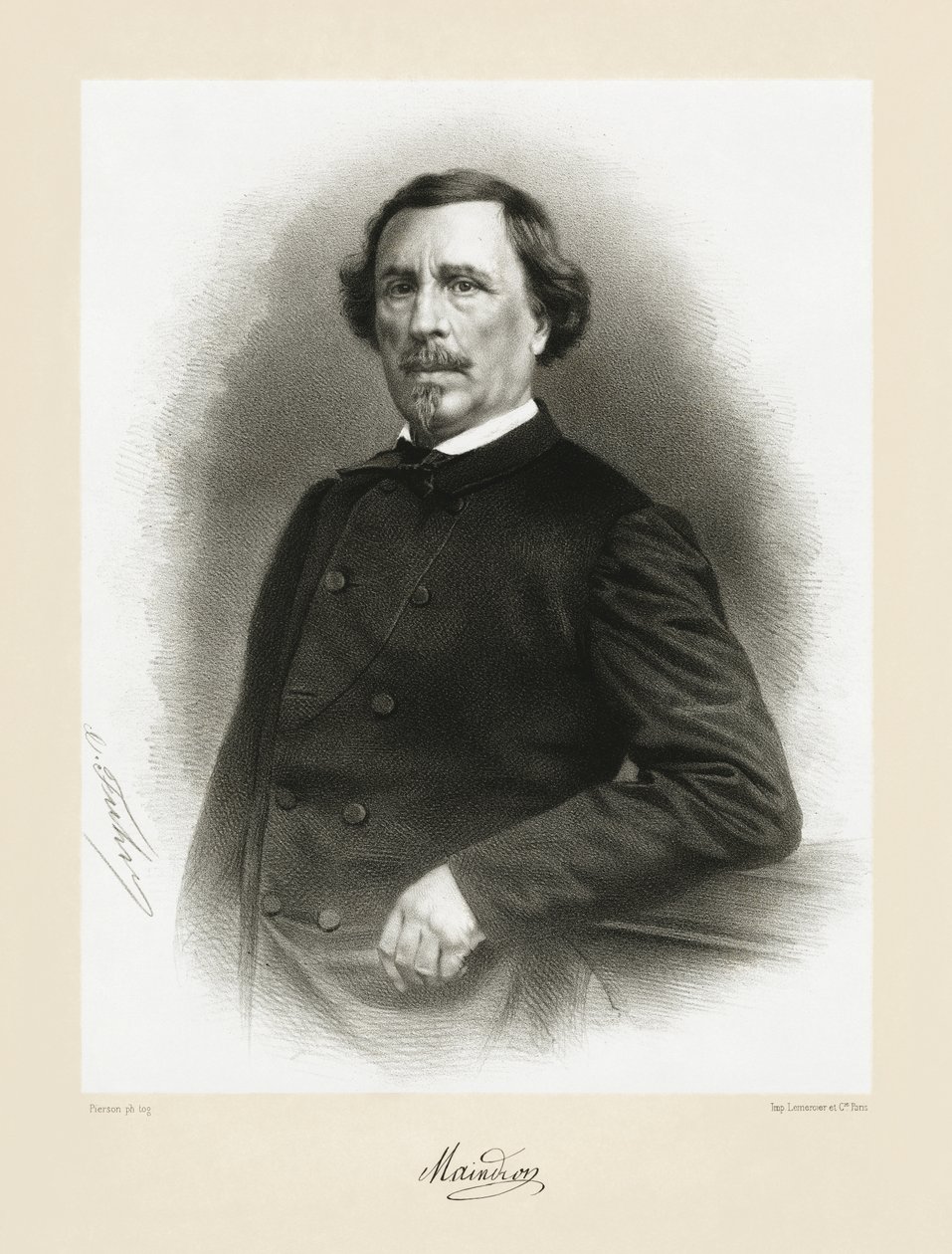Hippolyte Maindron by Pierre Louis Pierson