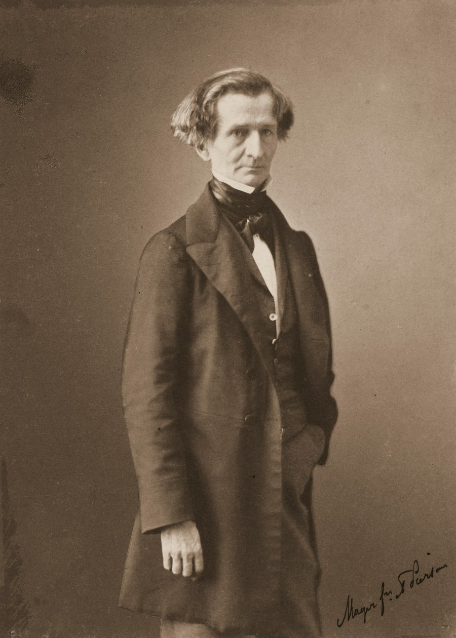 Portrait of Hector Berlioz by Pierre Louis Pierson