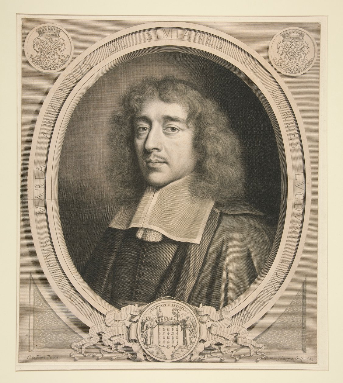Louis-Marie-Armand de Simianes de Gordes by Pierre Louis van Schuppen