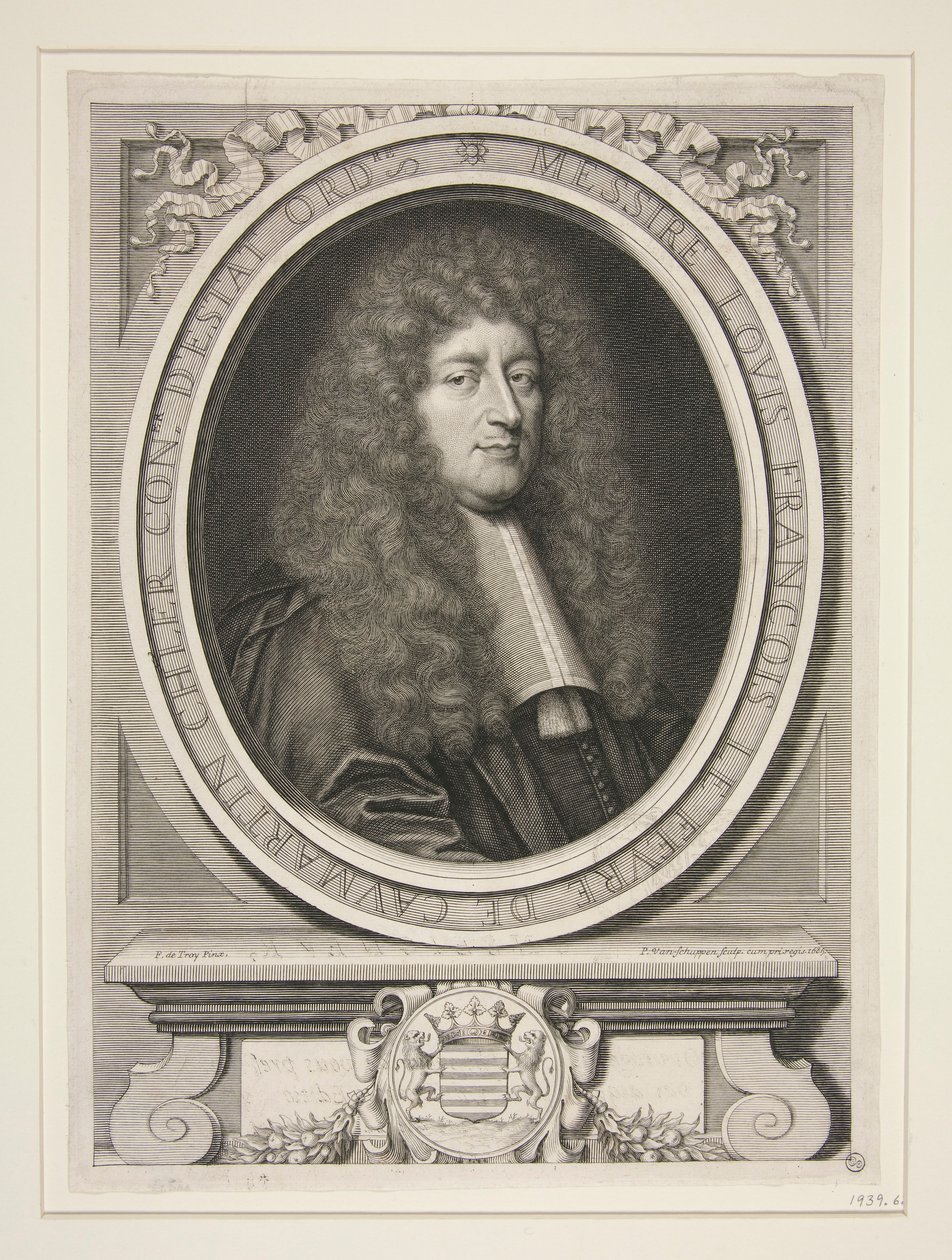 Louis François le Fèvre de Caumartin (1624-1687) by Pierre Louis van Schuppen