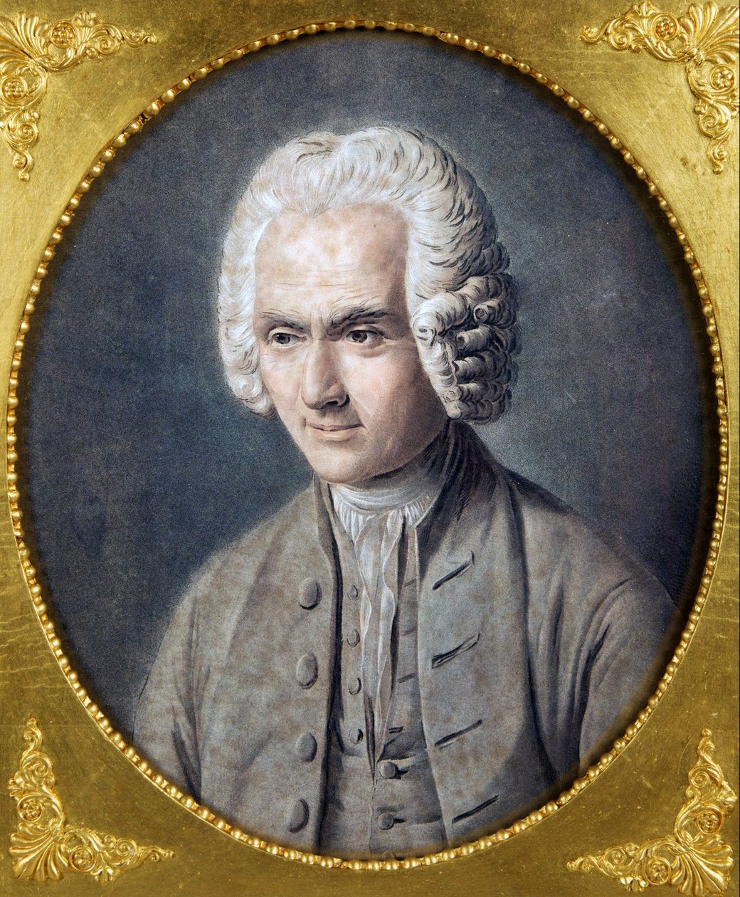 有名ブランド Portrait (1712-1778) Rousseau Jean-Jacques of 洋書、外国語書籍