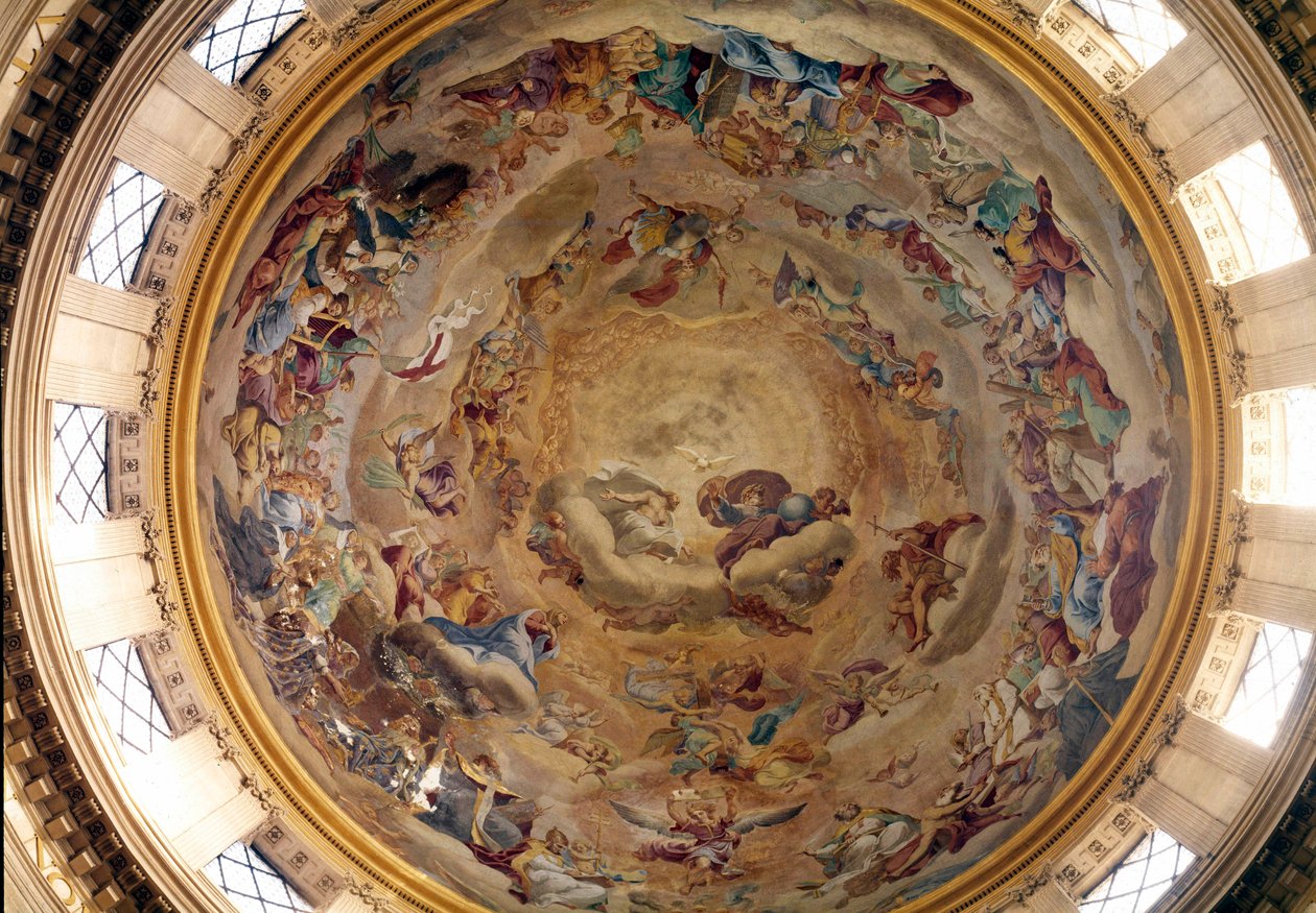 Cupola of the Church of Val de Grace painted by Pierre Mignard (1612-1695) by Pierre Mignard