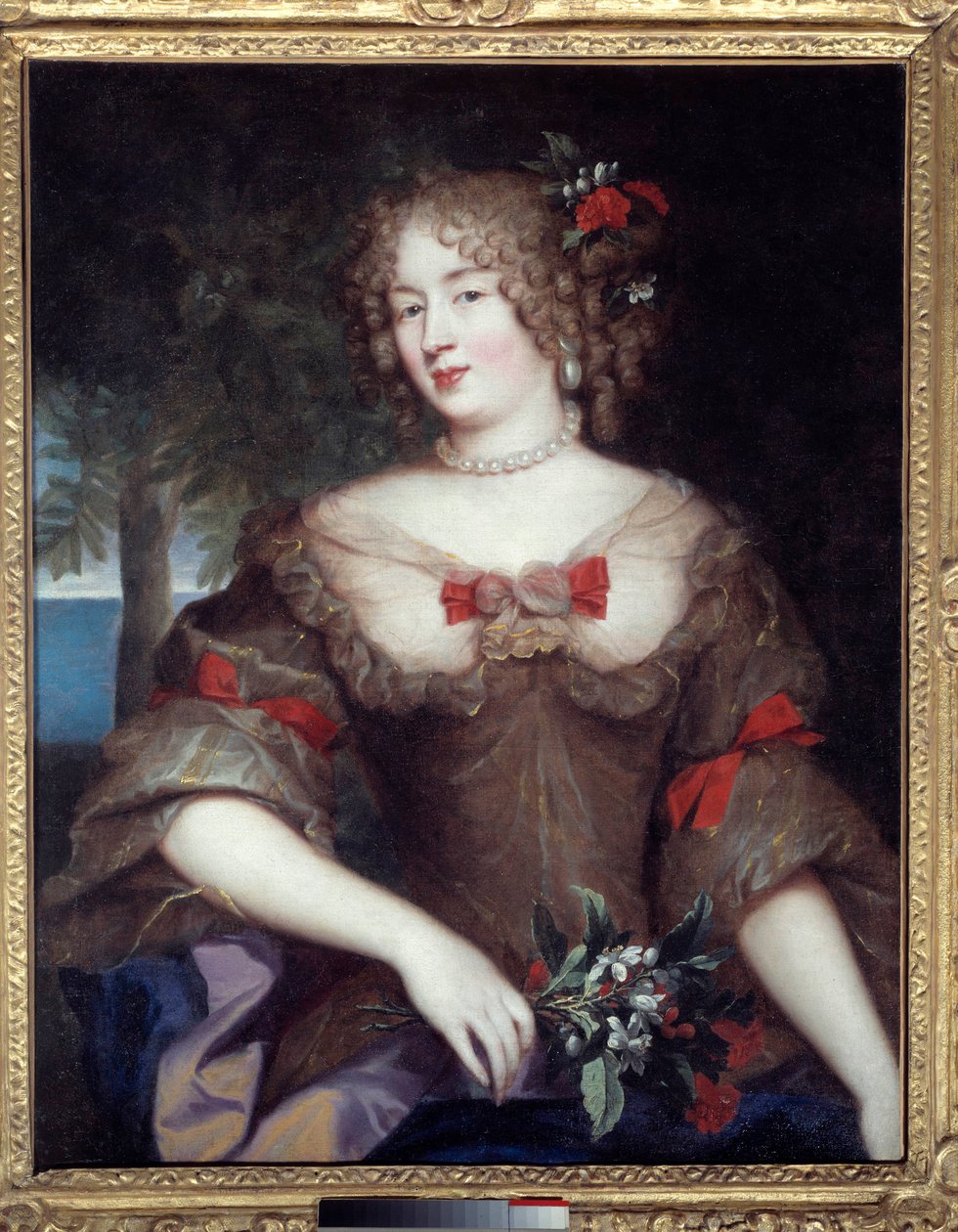 Portrait of Francoise Marguerite de Sevigne, Countess of Grignan by Pierre Mignard