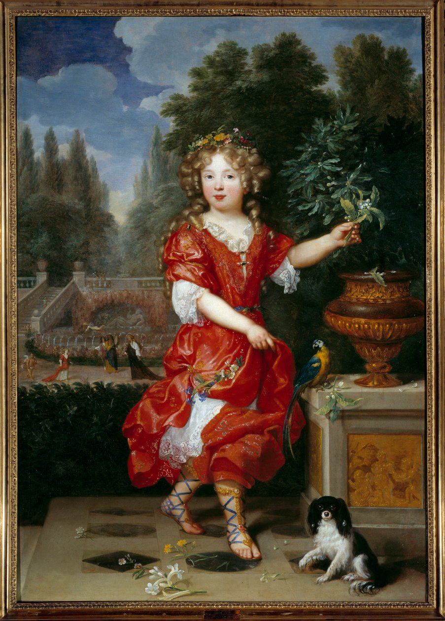 Portrait of Mademoiselle de Blois by Pierre Mignard