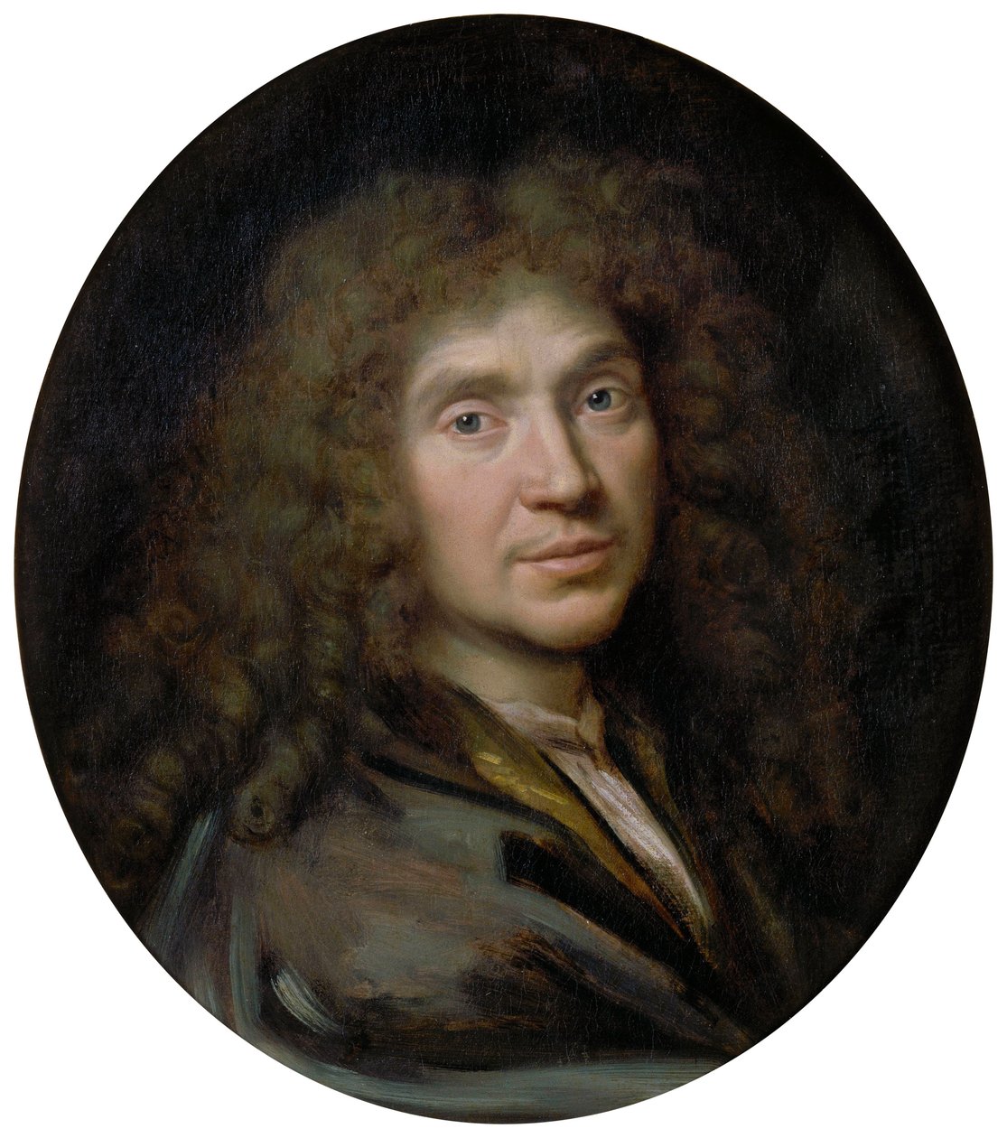 Portrait of the author Molière 1622-1673, ca 1658 by Pierre Mignard