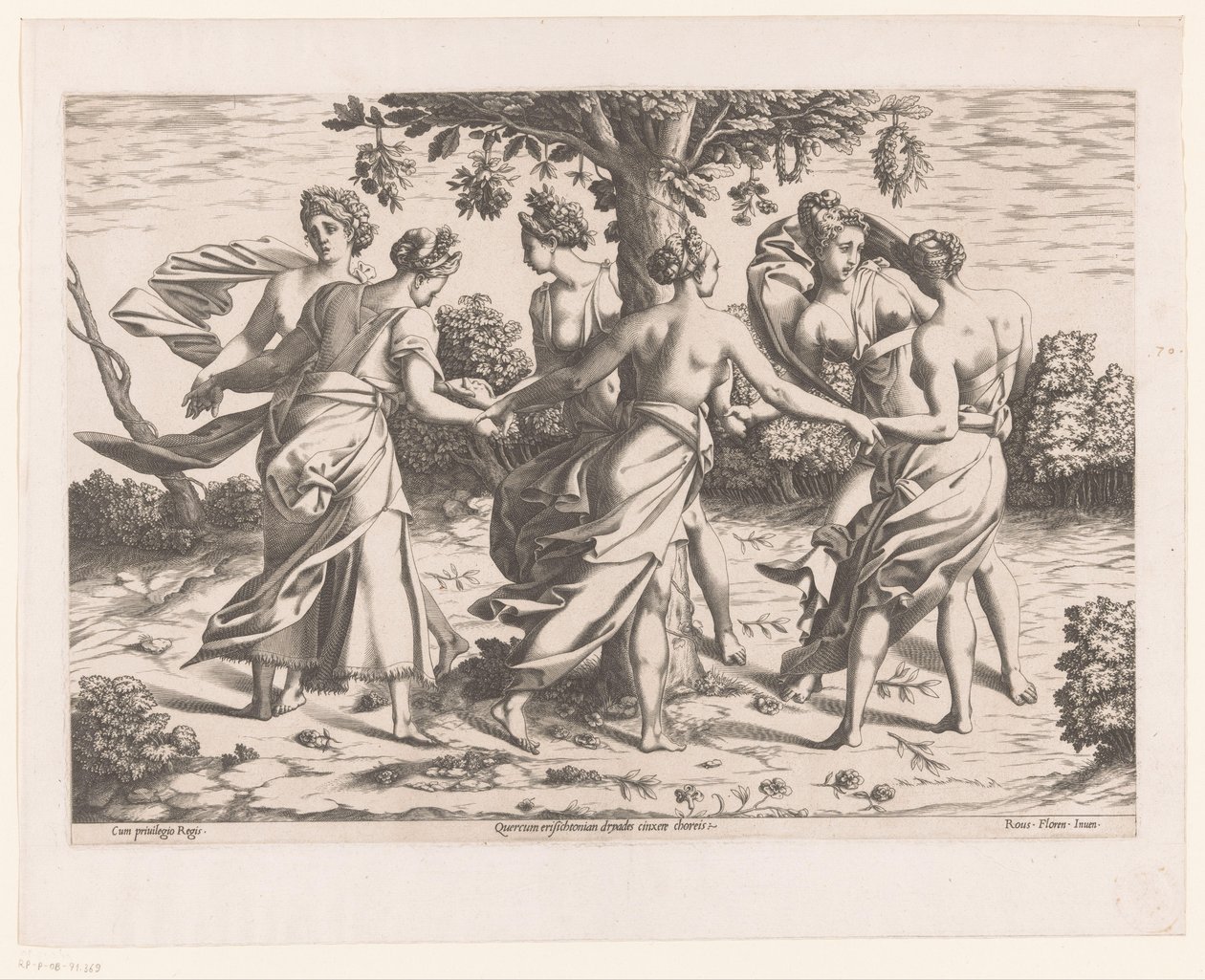 Dance of Dryads by Pierre Milan (attributed to)