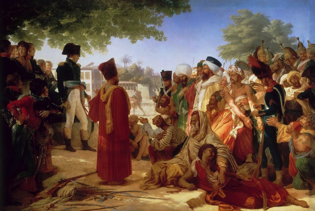 Napoleon Bonaparte Pardoning the Rebels at Cairo, 23rd October 1798 by Pierre Narcisse Guerin