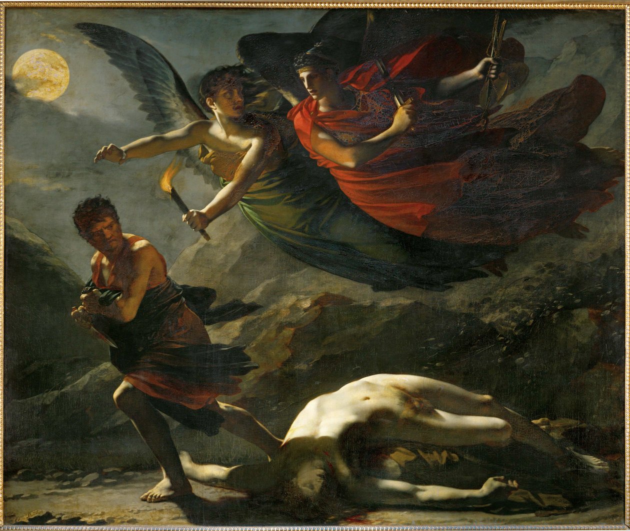 Justice and Divine Vengeance Pursue Crime by Pierre Paul (attr. to) Prud
