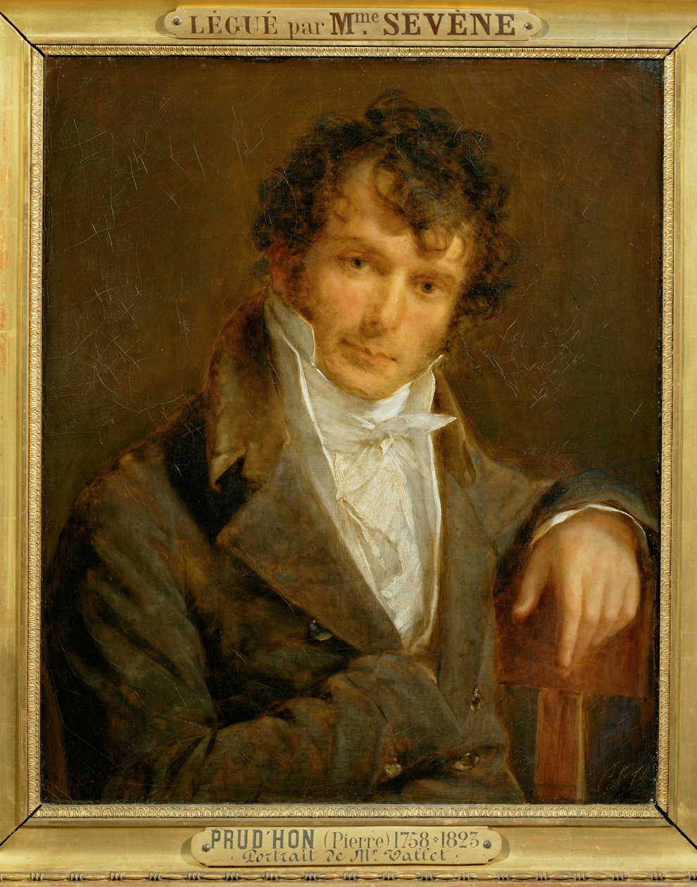 Portrait of M. Vallet, Finance Receiver by Pierre Paul (attr. to) Prud