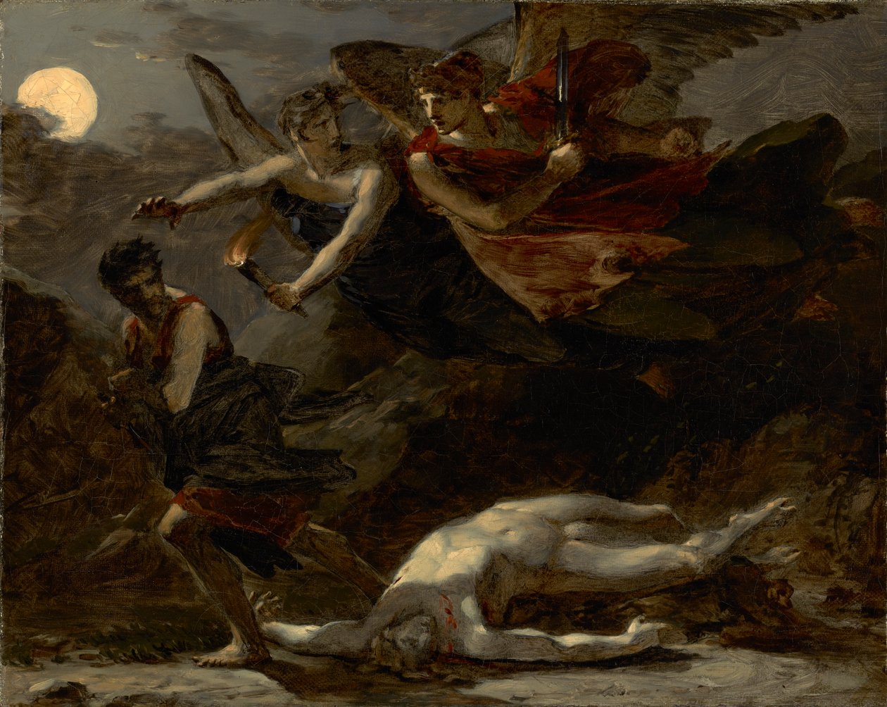 Justice and Divine Vengeance Pursuing Crime by Pierre Paul Prudhon