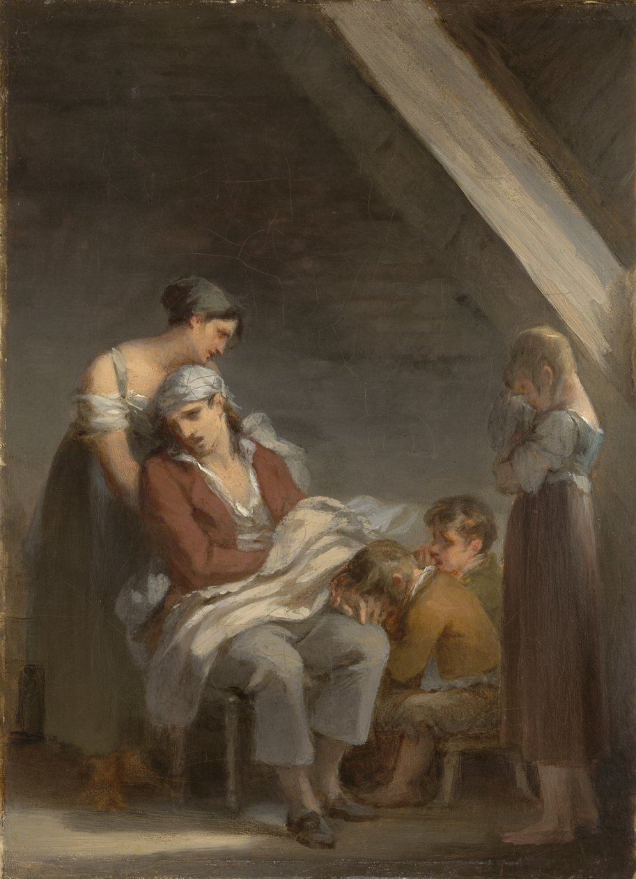 A Grief-Stricken Family by Pierre Paul Prudhon