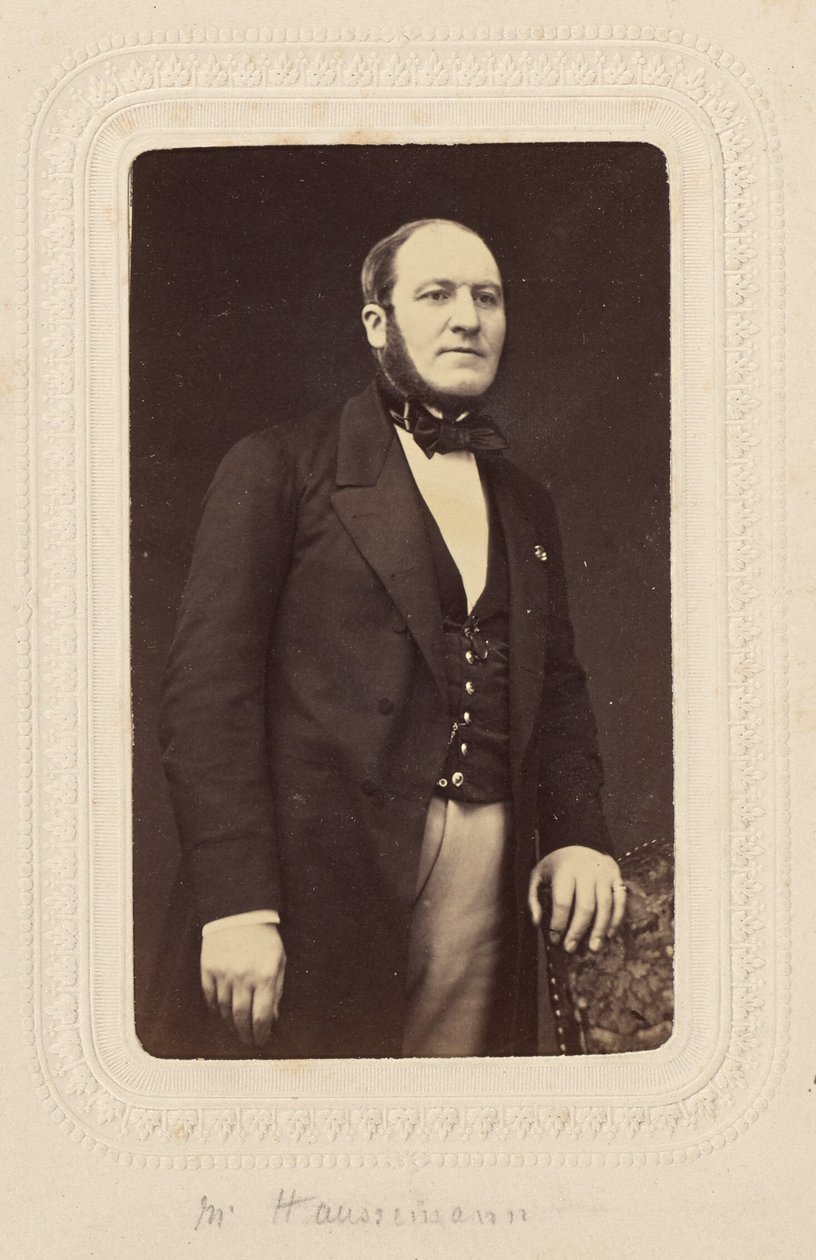Baron Georges Eugene Haussmann by Pierre Petit
