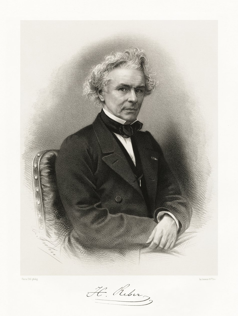 Napoléon Henri Reber by Pierre Petit