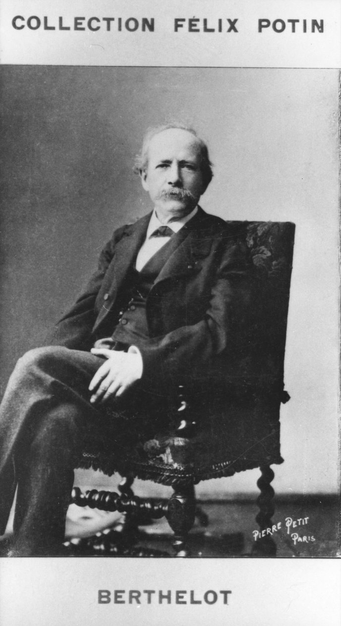 Pierre Eugene Marcellin Berthelot, French Organic Chemist and Politician by Pierre Petit