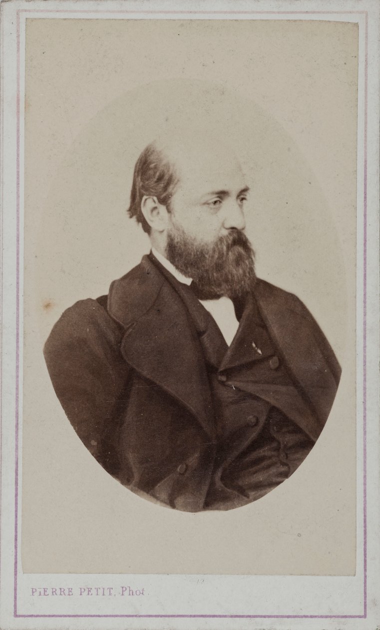 Portrait of Henri Murger by Pierre Petit