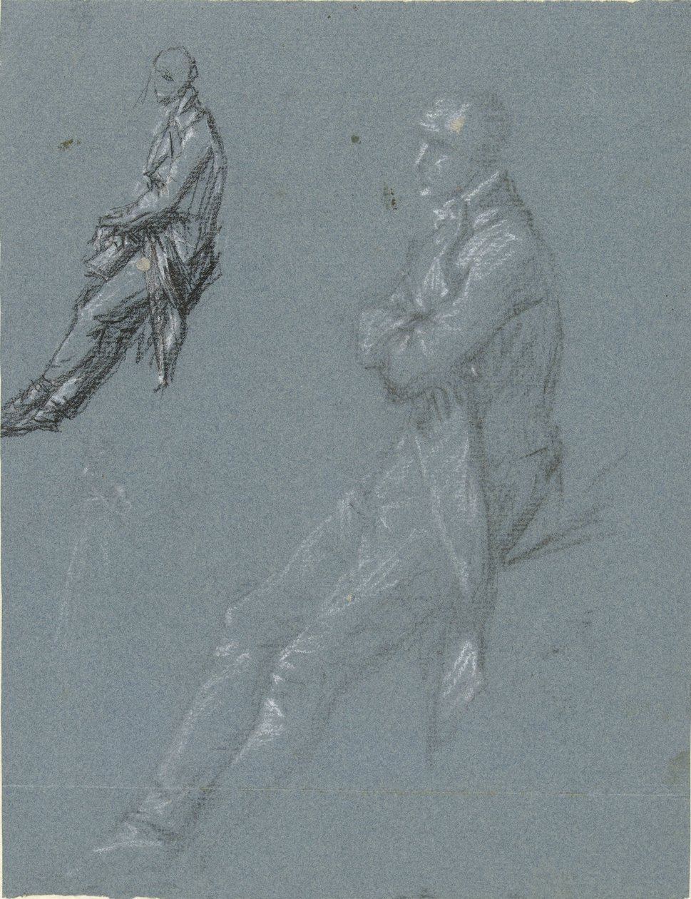 Two Studies of Rutger Jan Schimmelpenninck and a Sketch of His Wife by Pierre Prud