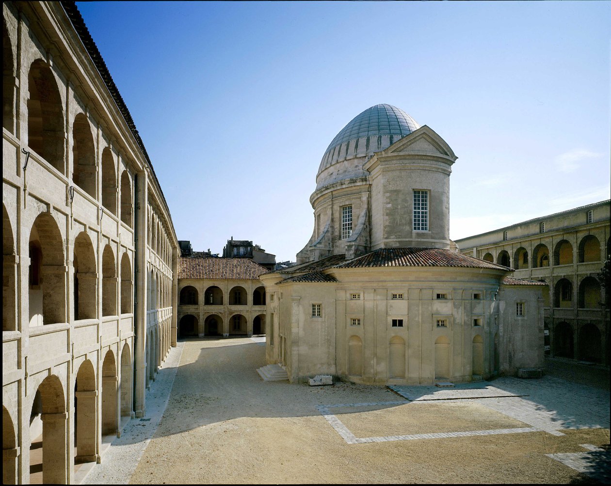 Church of La Vieille Charite, Monastery of Marseille, France by Pierre Puget