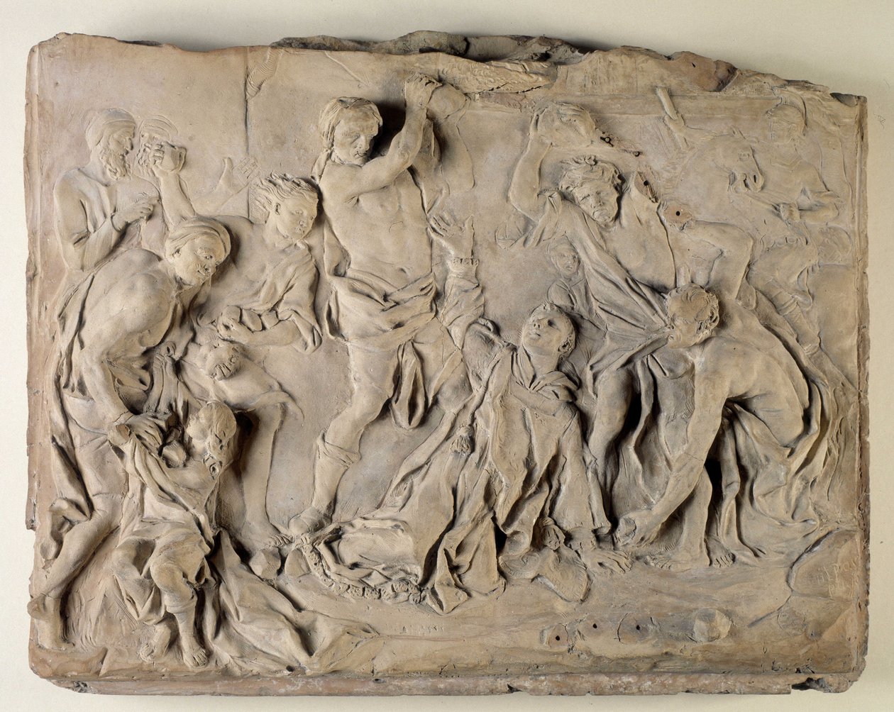 Stoning Saint Stephen by Pierre Puget