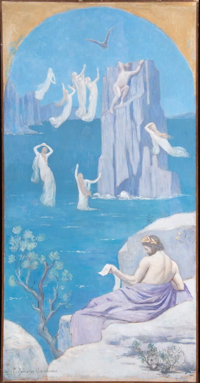 Dramatic Poetry by Pierre Puvis de Chavannes