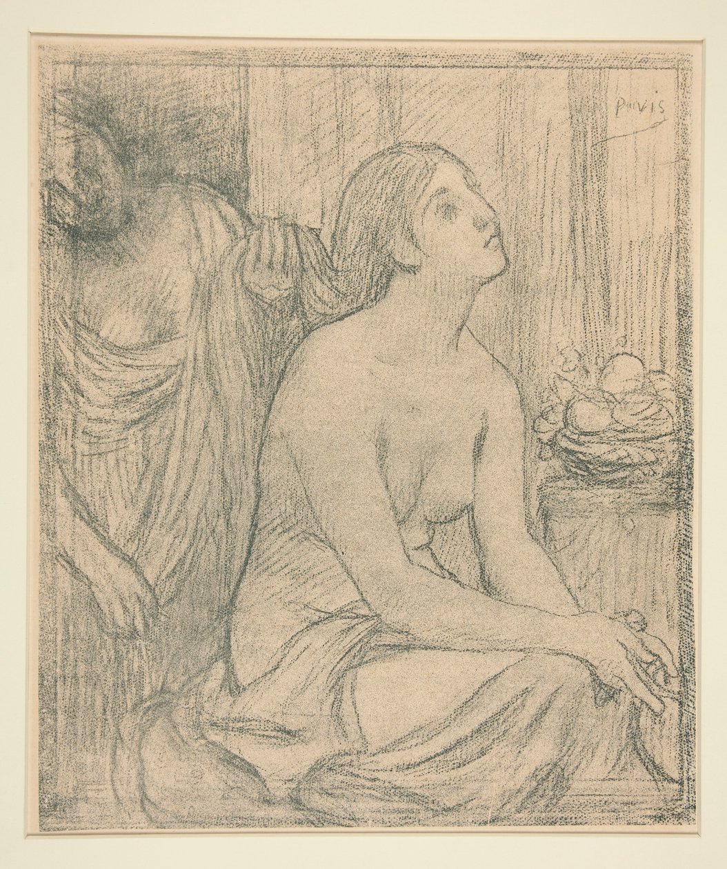 The Toilet by Pierre Puvis de Chavannes