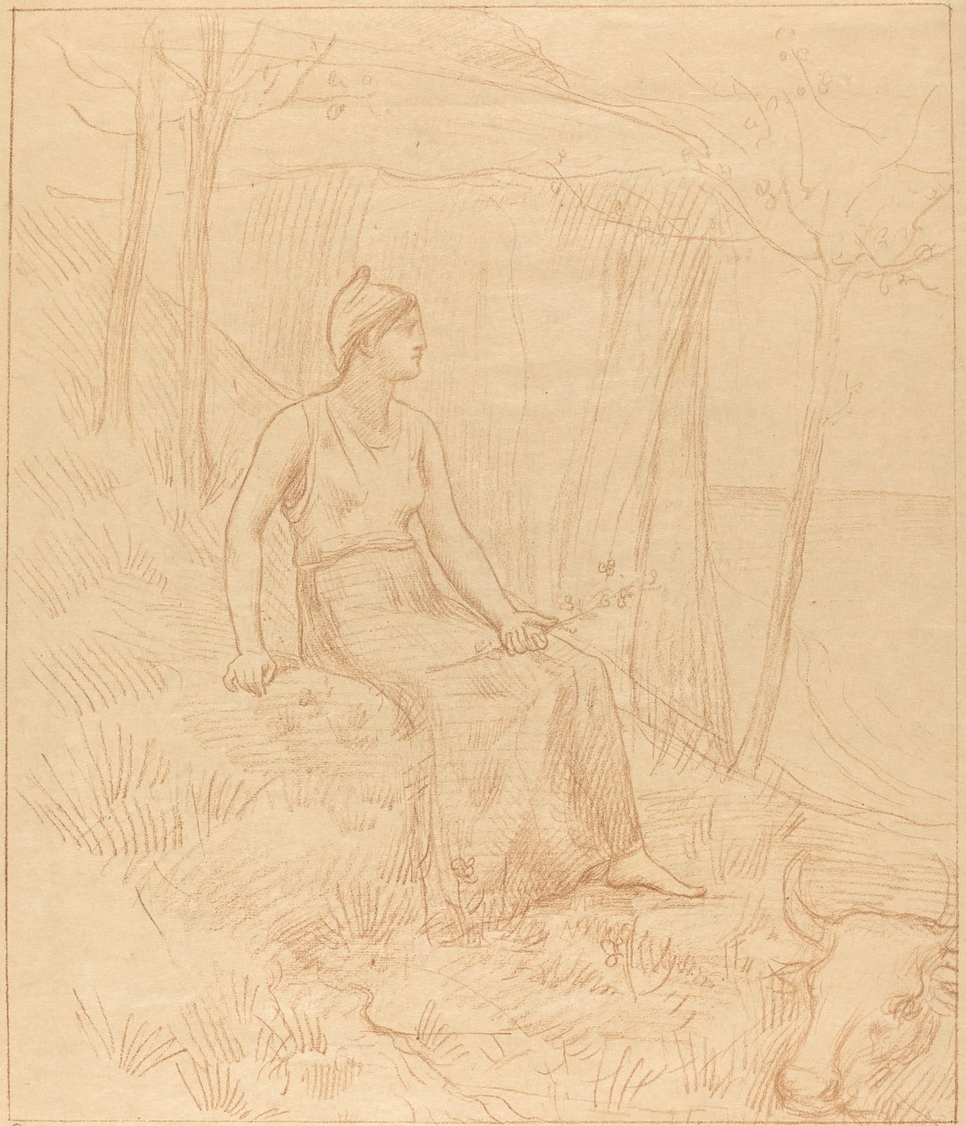 Normandy by Pierre Puvis de Chavannes