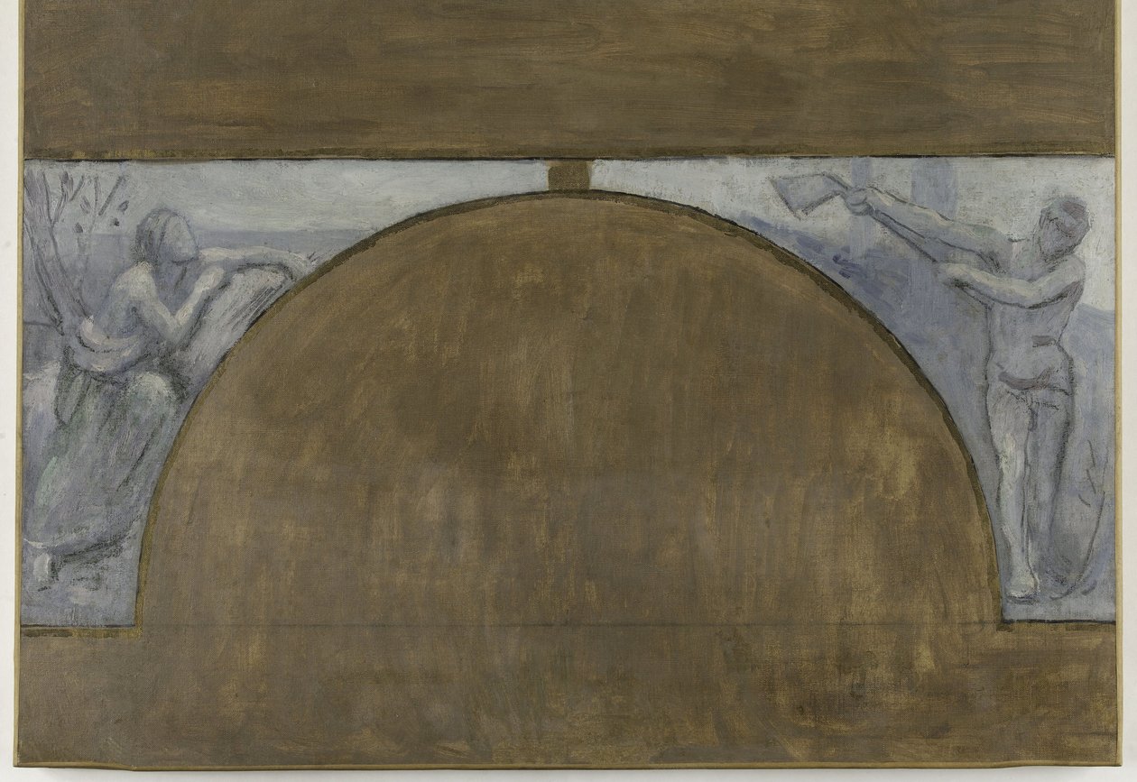 Seasons, Sketch for the Hôtel de Ville de Paris, between 1889 and 1892 by Pierre Puvis de Chavannes