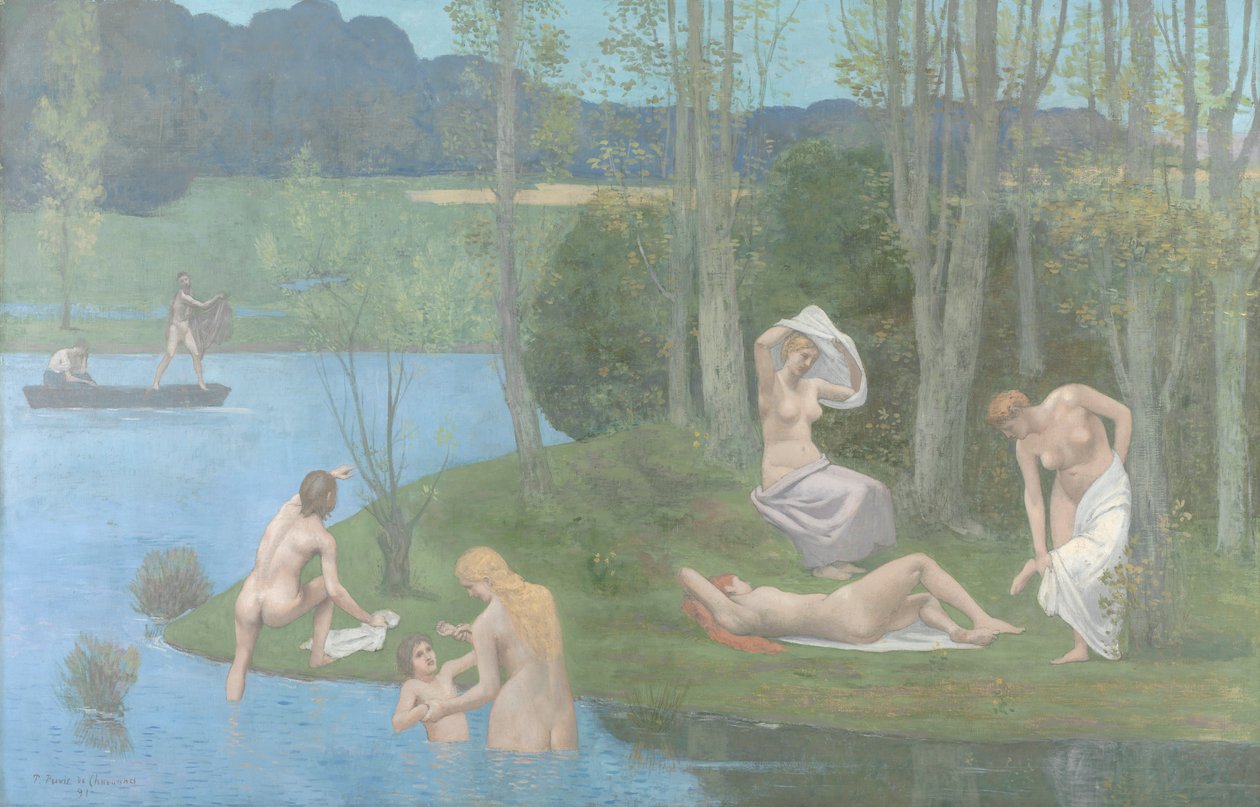 Summer by Pierre Puvis de Chavannes