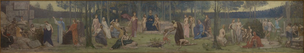 The Allegory of the Sorbonne by Pierre Puvis de Chavannes