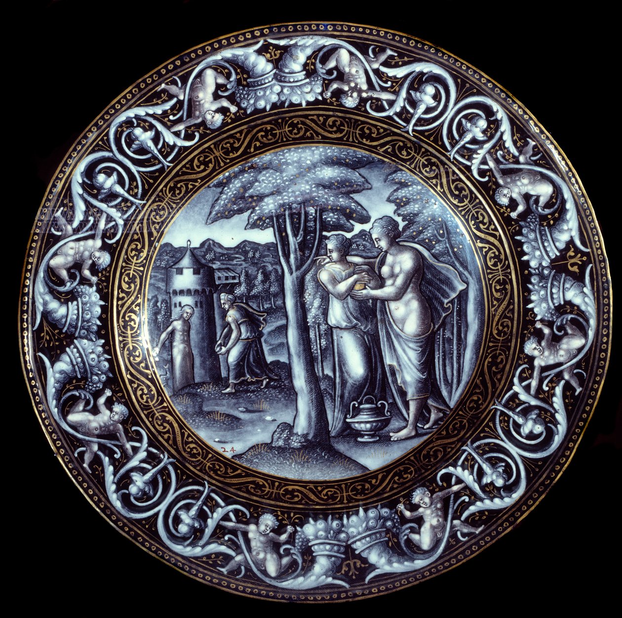 Venus and Psyche by Pierre Reymond