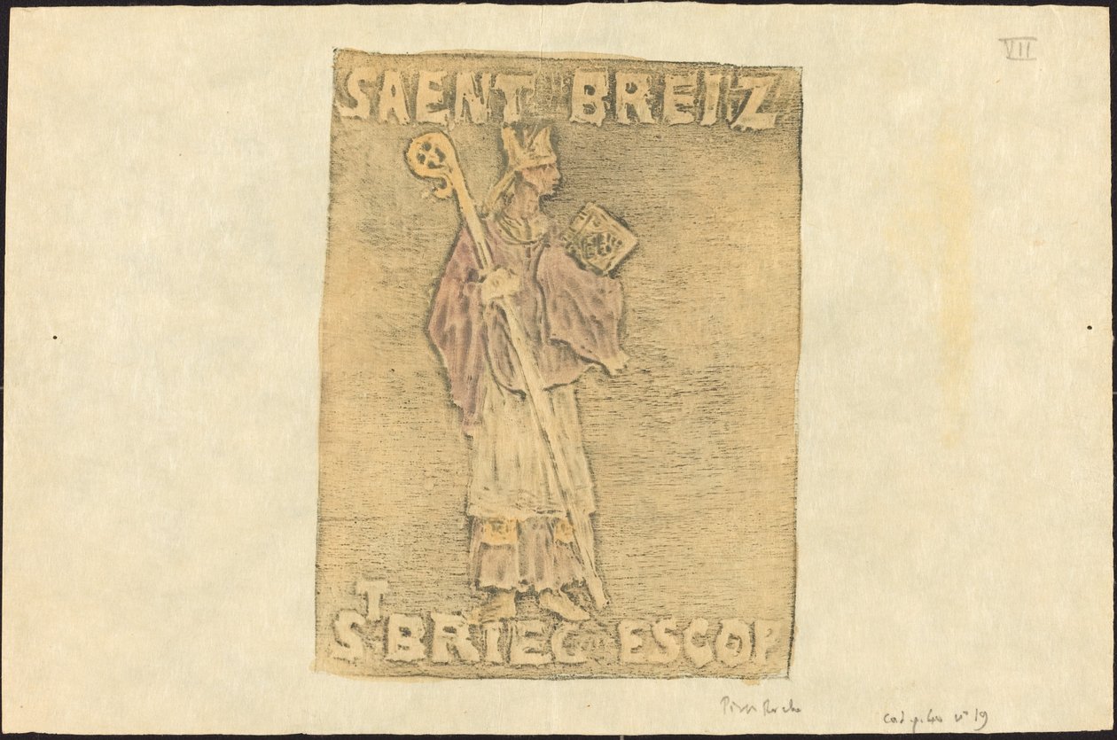 Saint Brieuc by Pierre Roche: Premium art reproduction