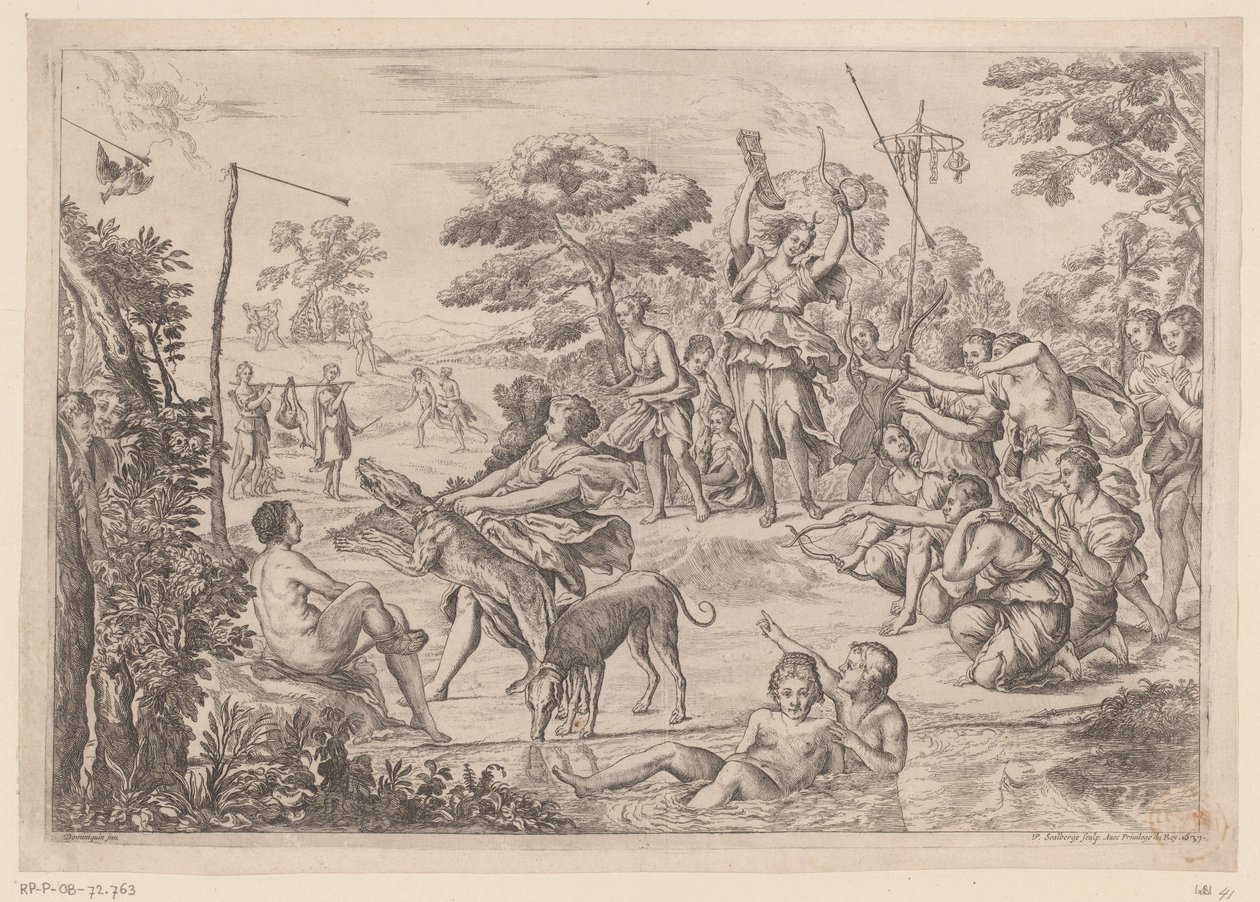 Nymphs of Diana Archery by Pierre Scalberge