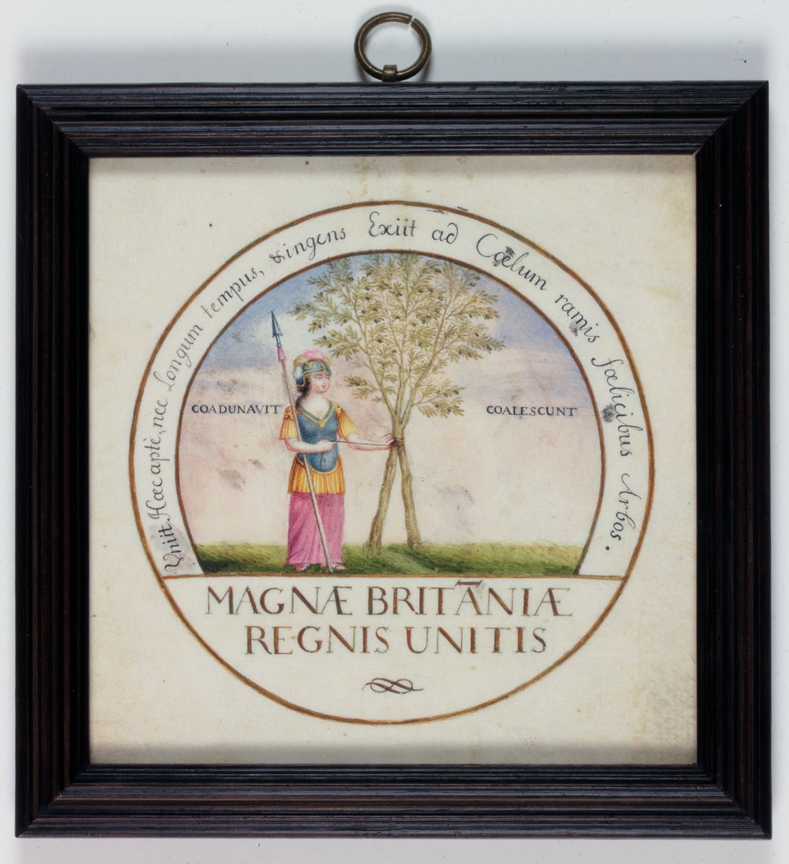 Emblem of the Union of England and Scotland by Pierre Violier